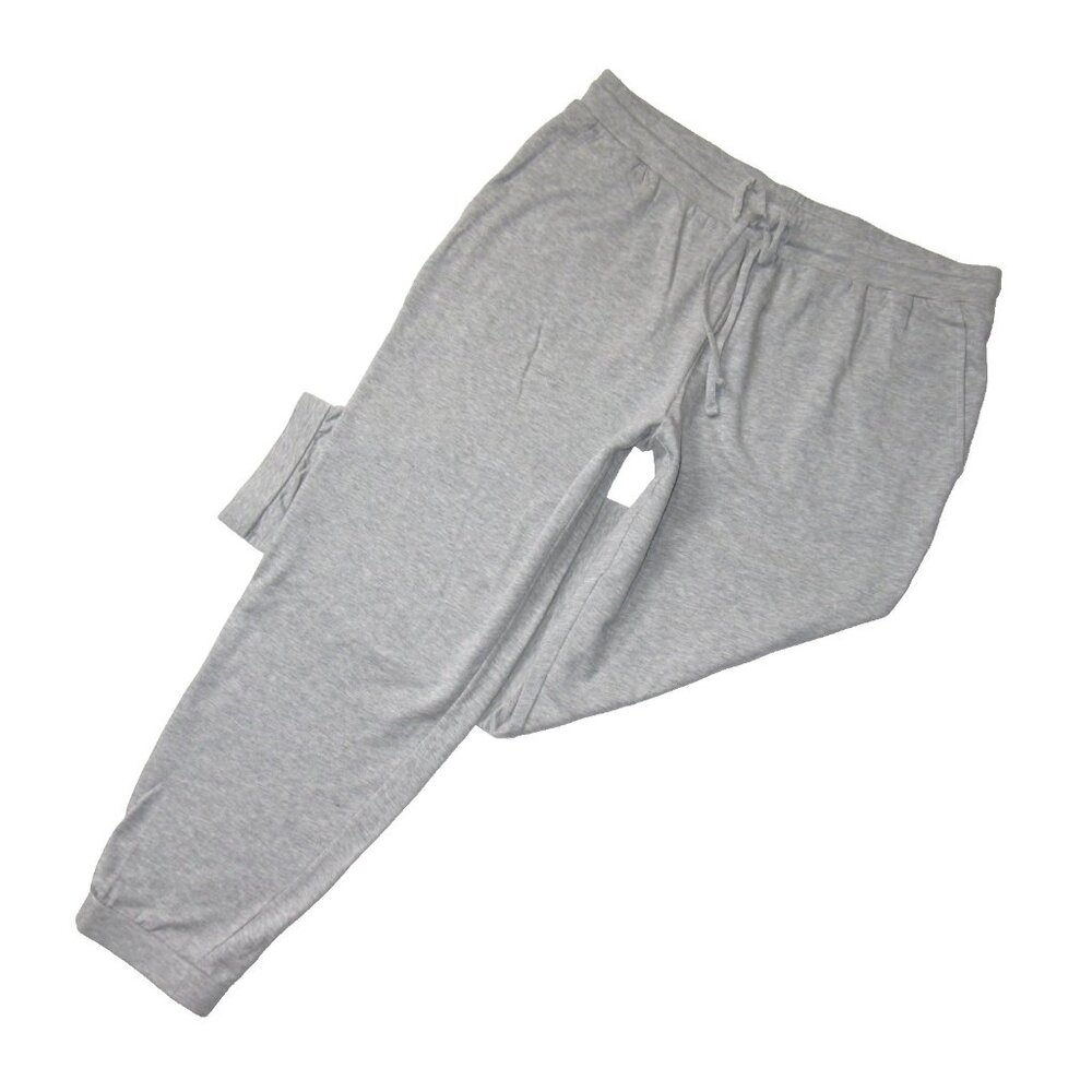 NWT Eileen Fisher Ankle Jogger in Dark Pearl Cozy Brushed Terry Hug Pants XL